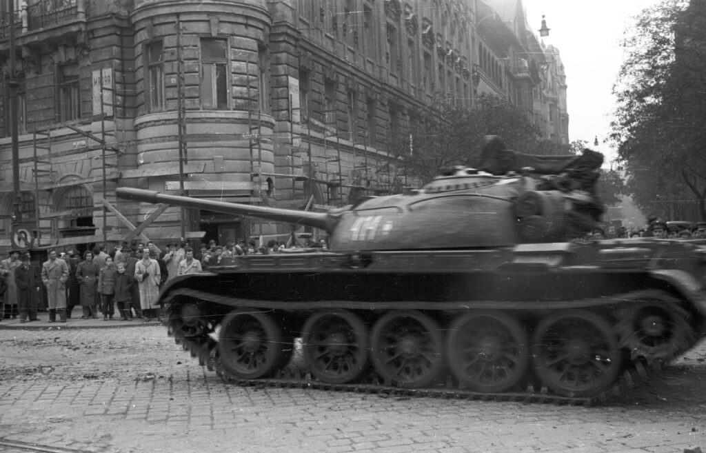 Budapest Hungary 1956 Revolution Tank