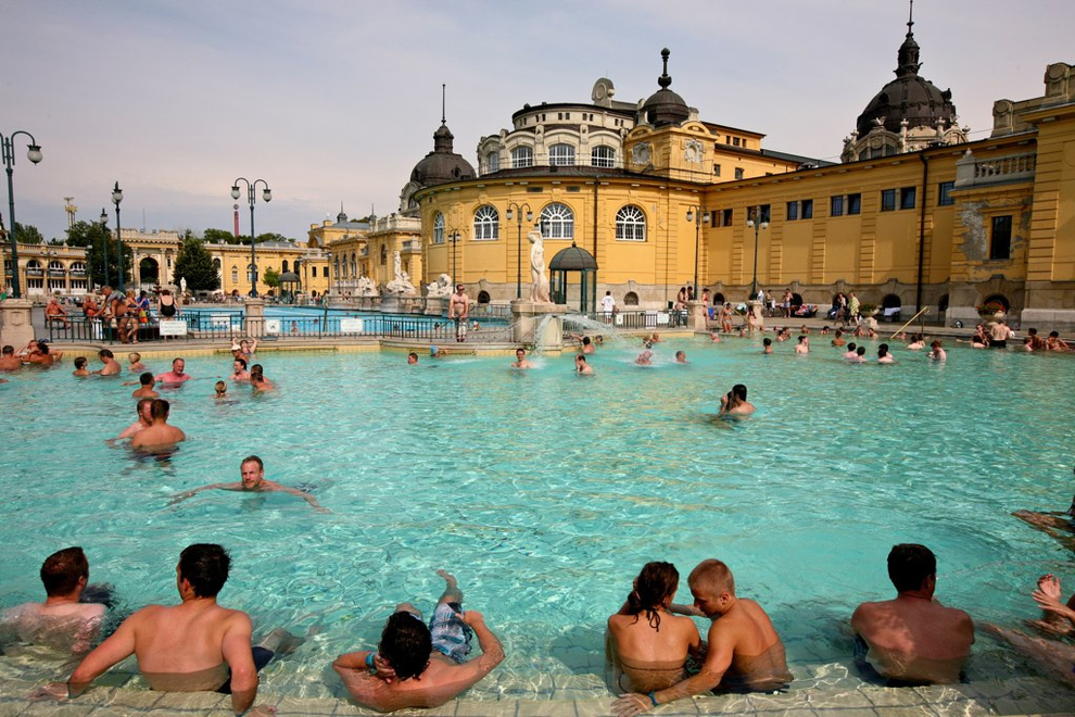 Széchenyi Bath Spa Budapest Hungary